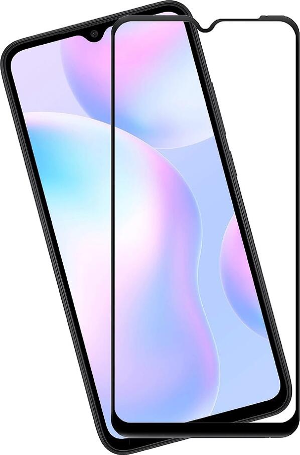 Защитное стекло Helmet Diamond Glass 4D для Xiaomi Redmi 10, V2 Полное покрытие, Закаленное стекло, Ударопрочное и Антицарапное, Черный