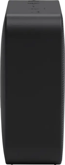 JBL GO Essential 2 Portable Bluetooth Speaker, Black, USB-C Charging, Compact Rectangular Design with Fabric Grille