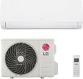Aparat de Aer Conditionat Split LG WZ AWN, 24,000 BTU/h, Alb, cu Afisaj Digital, Set de 3 piese: Unitate Interiora, Unitate Exterioara, Telecomanda