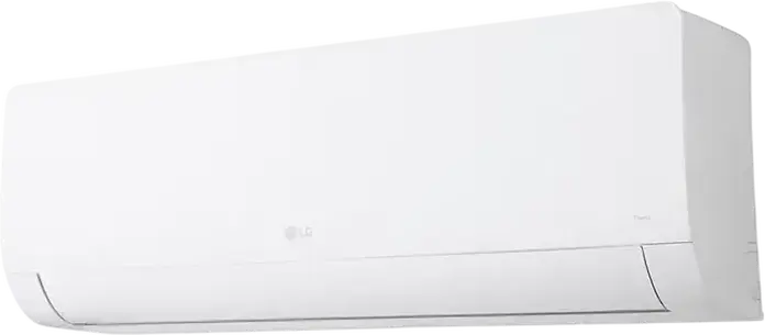 LG WZ AWN Split Air Conditioner, 12,000 BTU/h, White, with Digital Display, Set of 3: Indoor Unit, Outdoor Unit, Remote Control