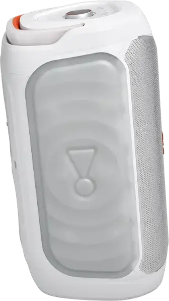 JBL PartyBox Club 130 Portable Bluetooth Speaker, White, 200W RMS, AI Sound Boost, IPX4 Splashproof, 15h Battery, Auracast, Guitar & Mic Inputs