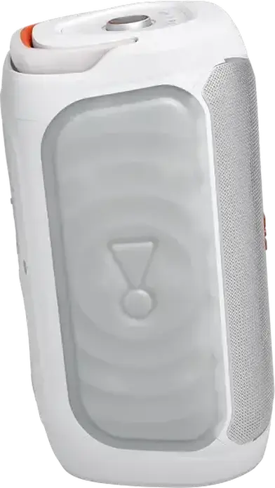 JBL PartyBox Club 130 Portable Bluetooth Speaker, White, 200W RMS, AI Sound Boost, IPX4 Splashproof, 15h Battery, Auracast, Guitar & Mic Inputs