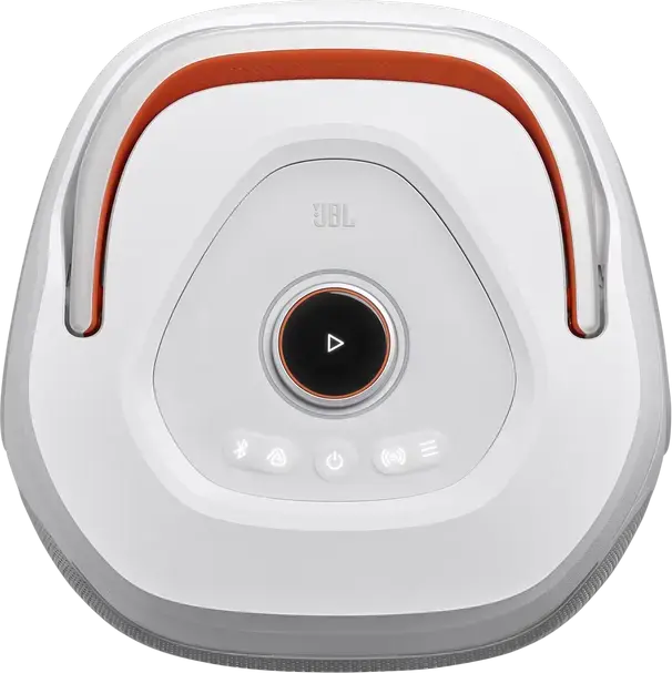 JBL PartyBox Club 130 Portable Bluetooth Speaker, White, 200W RMS, AI Sound Boost, IPX4 Splashproof, 15h Battery, Auracast, Guitar & Mic Inputs