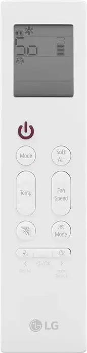 Сплит-система LG H18S1D Dual Inverter, 18000 BTU, Охлаждение 5кВт, Обогрев 5.8кВт, Класс Энергоэффективности A+++, Wi-Fi ThinQ, R-32, Белый, до 50м2