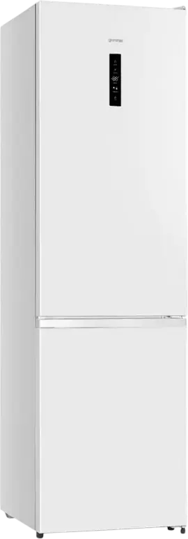 Холодильник Gorenje NRK620EABK4 G600 с нижней морозильной камерой, AdvancedNoFrost, общий объем 336 л, цвет Белый, LED-дисплей, 200.4x59.5x59 см
