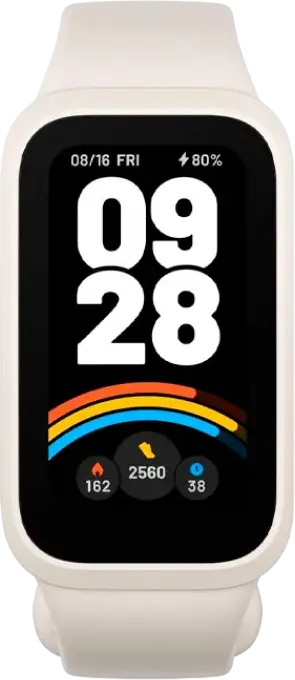 Xiaomi Smart Band 9 Active Fitness Tracker, 1.47" TFT Display, 5 ATM Water Resistant, Heart Rate & SpO2 Sensors, Bluetooth 5.3, Android & iOS