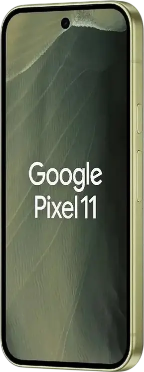 Google Pixel 11 Android Smartphone, Pistachio, with 12GB RAM, 256GB Storage, Triple Rear Camera System and Punch-hole Front Camera, Slab Form Factor