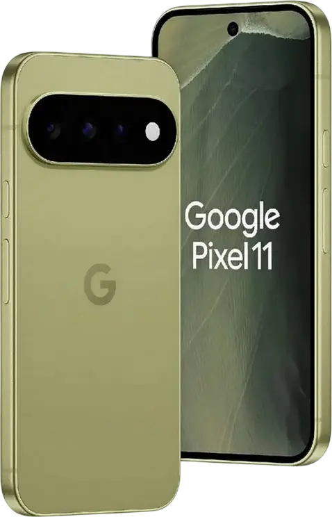 Google Pixel 11 Android Smartphone, Pistachio, with 12GB RAM, 256GB Storage, Triple Rear Camera System and Punch-hole Front Camera, Slab Form Factor