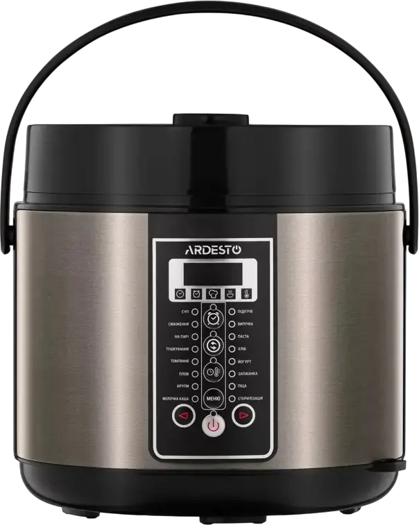 Ardesto MC-P17BRZ Multifunctional Multicooker, 5L Non-stick Bowl, 860W, 17 Automatic Programs, Digital Display, Bronze/Black