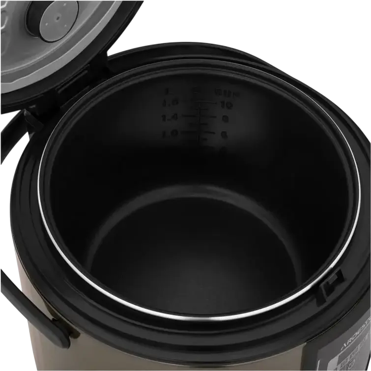Ardesto MC-P17BRZ Multifunctional Multicooker, 5L Non-stick Bowl, 860W, 17 Automatic Programs, Digital Display, Bronze/Black