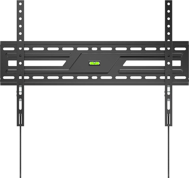 Настенный фиксированный кронштейн для ТВ Serioux 37X86F для экранов 37-86 дюймов (93-218 см), VESA 50x50-600x400 мм, макс. нагрузка 75 кг, металл, черный, с уровнем