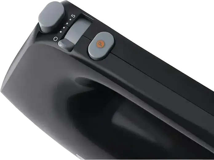 Ручной миксер Kenwood QuickMix HMP30.A0BK, 450 Вт, 5 скоростей с турбо-режимом, черный пластиковый корпус, набор из 4 насадок (2 венчика, 2 крюка для теста)