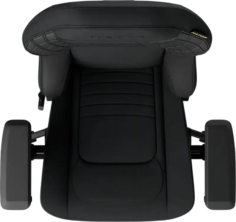 HATOR Darkside 3L PRO HTC3219L Gaming Chair, Black Velour and PU, 4D Armrests, Class 4 Gas Lift, Aluminum Base, Max Load 130 kg