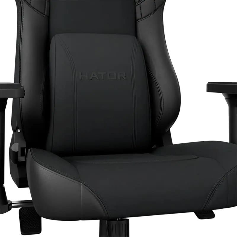 HATOR Darkside 3L PRO HTC3219L Gaming Chair, Black Velour and PU, 4D Armrests, Class 4 Gas Lift, Aluminum Base, Max Load 130 kg