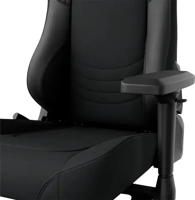 HATOR Darkside 3L PRO HTC3219L Gaming Chair, Black Velour and PU, 4D Armrests, Class 4 Gas Lift, Aluminum Base, Max Load 130 kg