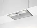 AEG DGB3523S Built-in Integrated Hood, Grey, 330 m3/h Extraction, 3 Speed Levels, LED Lighting, 150mm Duct, Exhaust and Recirculation Modes