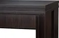 Extendable Table from 50 cm to 325 cm, Flat Console 6in1, Dark Oak, 95cm Width, Capacity for 14 People, Set of 6 Table Tops