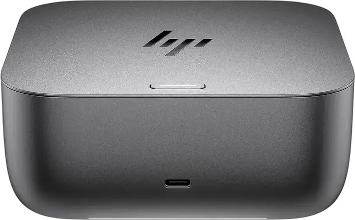 Stație de Docking HP Thunderbolt 4 100W G6, 10 Porturi, HDMI 2.1, 2x DP 1.4, 3x USB-A, 2x USB-C, RJ45 LAN, Gri, Cablu 1m