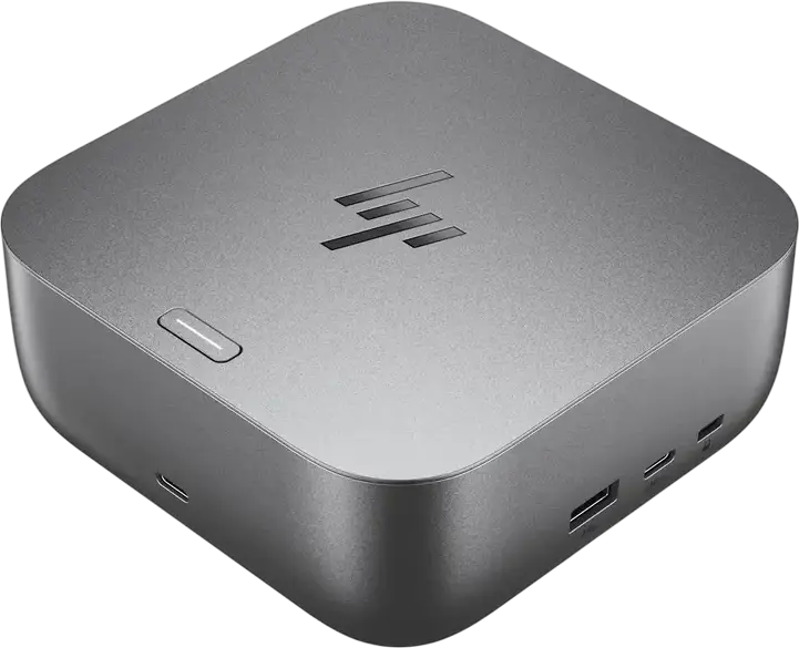 Stație de Docking HP Thunderbolt 4 100W G6, 10 Porturi, HDMI 2.1, 2x DP 1.4, 3x USB-A, 2x USB-C, RJ45 LAN, Gri, Cablu 1m