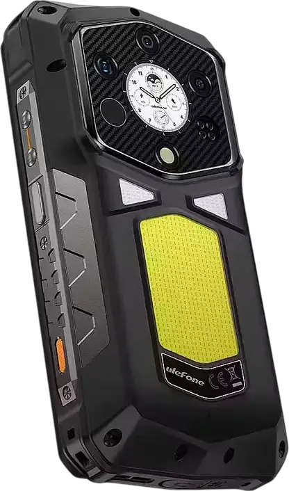 Защищенный 5G смартфон Ulefone Armor 29 Pro Thermal, AMOLED 6.67" 120Гц, Dimensity 7400, 16ГБ ОЗУ, 512ГБ ПЗУ, Аккумулятор 21200мАч, Тепловизор и ПНВ, IP68/IP69K