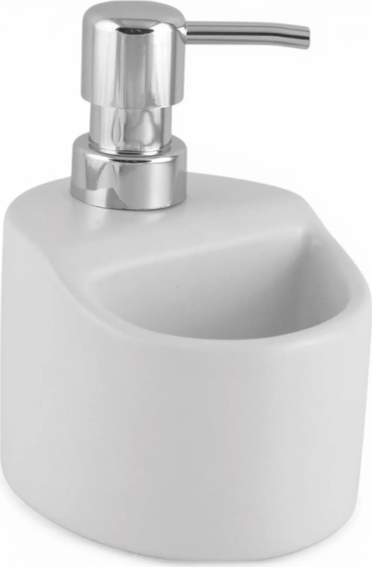YOGO M WH Dozator de sapun din ceramica, 330ml BACKER YOGO M WH Керамический дозатор для мыла, 330ml BACKER