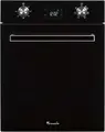 Tornado TRC-456 TOUCH FBL Built-in Electric Oven, 45 cm Width, 52L Volume, Class A, 6 Functions, Convection, Grill, Touch Control, Black