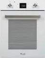 Tornado TRC-456 TOUCH FWH Built-in Electric Oven, 45 cm Width, 52L Volume, 6 Cooking Functions, Touch Control, LCD Display, White Glass, Class A
