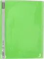 Tranbo CB320 A4 File Clip Report Folder, Waterproof and Oil-proof PP Plastic, Non-toxic and Recyclable, Green