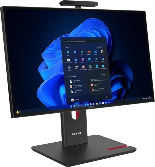 Моноблок Lenovo ThinkCentre M90a Gen 6, экран 23.8" FHD IPS с антибликовым покрытием, процессор Intel Core Ultra 7 265T, SSD 1 ТБ, RAM DDR5, Windows 11, черный