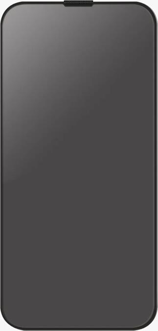 Uniq Optix Privacy Tempered Glass Screen Protector for iPhone 15 Pro Max, 2-Way Anti-Spy Filter, Shatter-Resistant, Full Coverage, Black