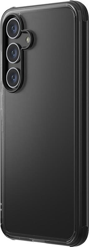 Husa Uniq Combat Carbon pentru Samsung Galaxy S24 Plus, Protectie Hibrida din Policarbonat Rezistenta la Socuri cu Textura de Carbon, Negru