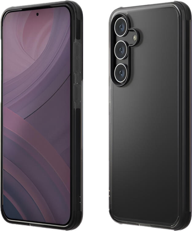 Husa Uniq Combat Carbon pentru Samsung Galaxy S24 Plus, Protectie Hibrida din Policarbonat Rezistenta la Socuri cu Textura de Carbon, Negru