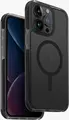 Uniq Hybrid Combat Case for iPhone 15 Pro Max, 3-Layer Shock Absorption, 4m Drop Protection, 5H Scratch Resistant TPU, Black, 1 Piece