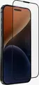Защитное стекло Uniq Optix Vivid Clear для iPhone 15 Plus, закаленное стекло, устойчивое к царапинам и ударам, высокая четкость, черные края