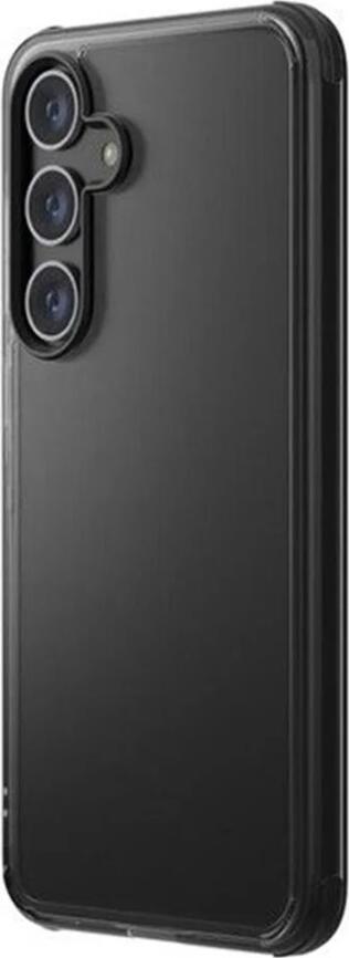 Husa Uniq Combat Carbon pentru Samsung Galaxy S24, 6.2 inch, Protectie Shockproof din TPU Mat, Acoperire Completa, Rezistenta la Praf, Negru