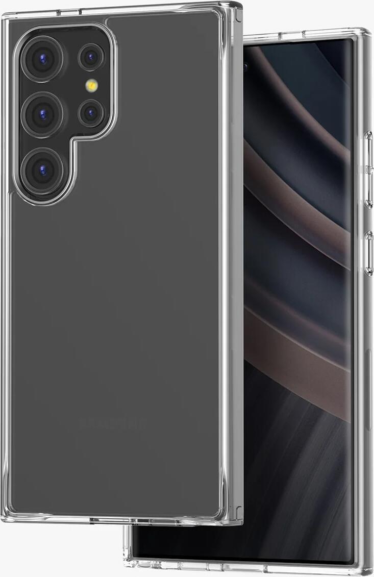 Uniq LifePro Xtreme Crystal Case for Samsung Galaxy S24 Ultra, TPU Hybrid AirMax 360 Protection, Shock and Dust Resistant, Clear, 6.8 inch