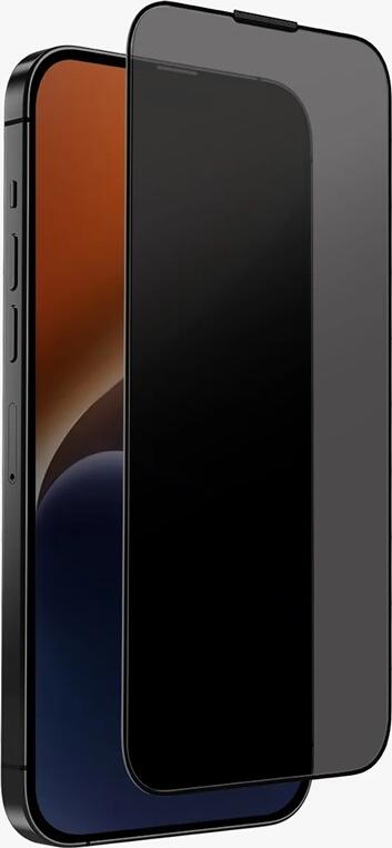 Uniq Optix Privacy Tempered Glass Screen Protector for iPhone 15, 9H Hardness, 2-Way Privacy Filter, Anti-Chip, Oleophobic Coating
