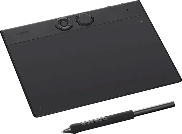 Tabla de Desen Grafica Wacom Intuos Pro Small PTH-460, Pro Pen 2, 8192 Nivele Presiune, Bluetooth, USB-C, Multi-Touch, Negru