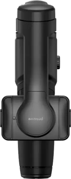 Proove Vector SE Gimbal Stabilizer and Selfie Stick, AI Tracking, Gesture Control, Bluetooth Remote, LED Light, 115 cm Max Length, Black