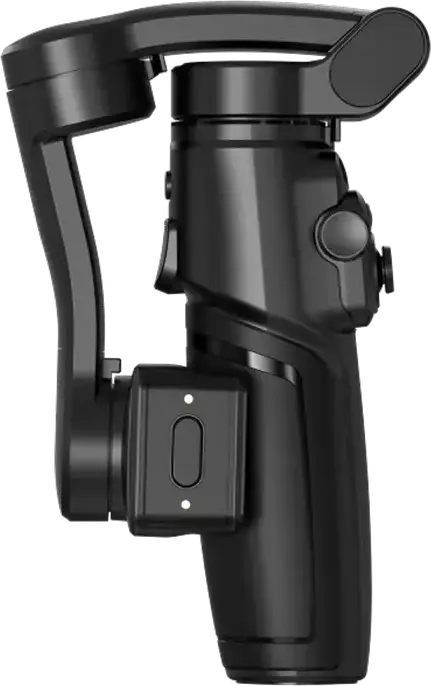 Proove Vector SE Gimbal Stabilizer and Selfie Stick, AI Tracking, Gesture Control, Bluetooth Remote, LED Light, 115 cm Max Length, Black