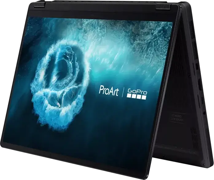 Конвертируемый ноутбук ASUS ProArt PX13 HN7306EA GoPro Edition, 13.3" 3K OLED Touch, AMD Ryzen AI Max+ 395, 64GB LPDDR5X, 1TB SSD, Win 11 Pro, Nano Black