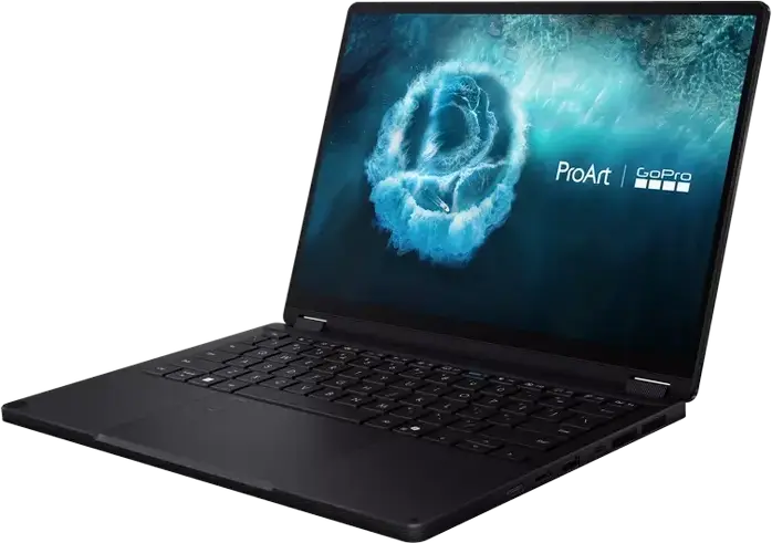 Конвертируемый ноутбук ASUS ProArt PX13 HN7306EA GoPro Edition, 13.3" 3K OLED Touch, AMD Ryzen AI Max+ 395, 64GB LPDDR5X, 1TB SSD, Win 11 Pro, Nano Black