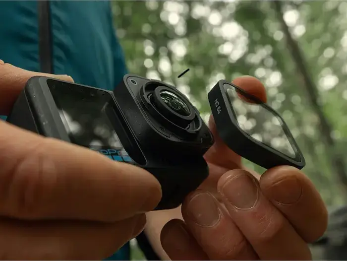 Набор из 4 ND-фильтров GoPro M-Series для MISSION 1 и MISSION 1 PRO, нейтральные фильтры ND8 ND16 ND32 ND64 с чехлом для переноски, черный