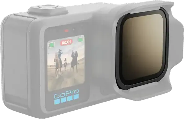Набор из 4 ND-фильтров GoPro M-Series для MISSION 1 и MISSION 1 PRO, нейтральные фильтры ND8 ND16 ND32 ND64 с чехлом для переноски, черный