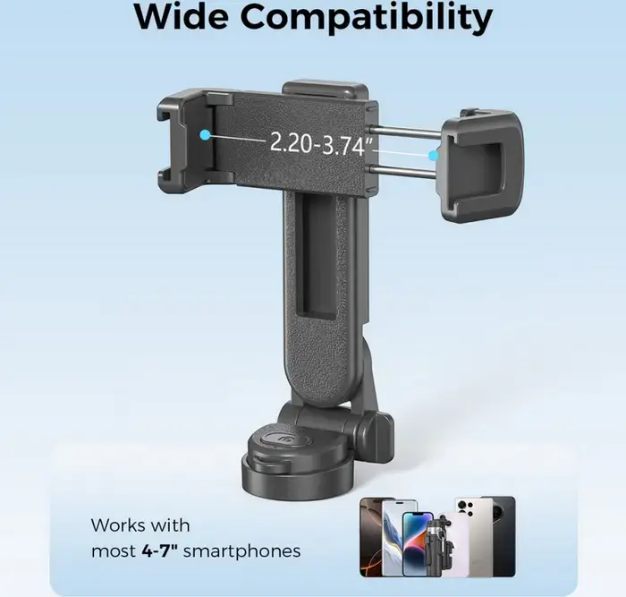 Tripod Portabil si Selfie Stick XO SS29, Negru, Lungime Extinsa 64cm, Aluminiu si ABS, Telecomanda Bluetooth, Clip Carabiner, Pliabil cu Textura Fibra de Carbon