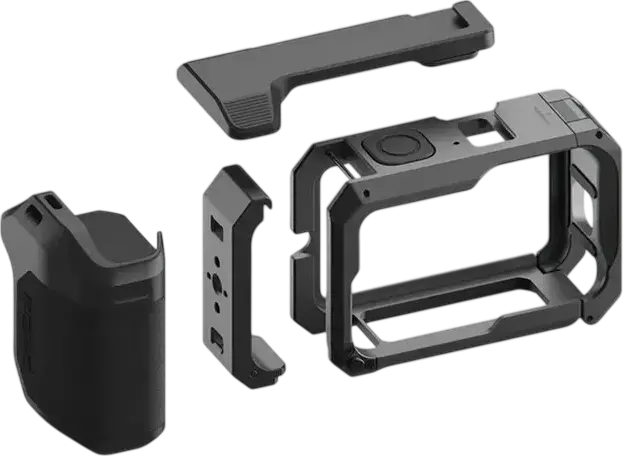 GoPro Point and Shoot Grip MISSION 1 Modular Cage and Grip System, Black, Set of 4 Components