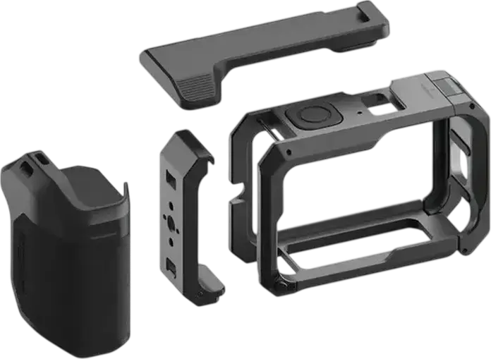 GoPro Point and Shoot Grip MISSION 1 Modular Cage and Grip System, Black, Set of 4 Components