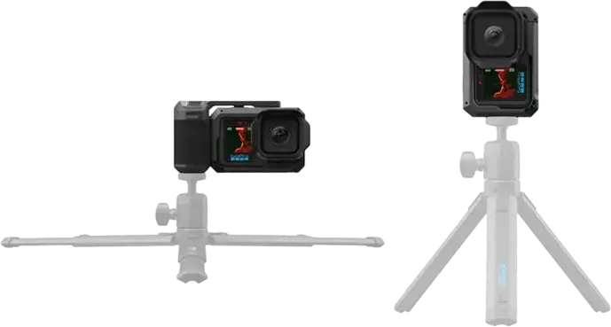 GoPro Point and Shoot Grip MISSION 1 Modular Cage and Grip System, Black, Set of 4 Components