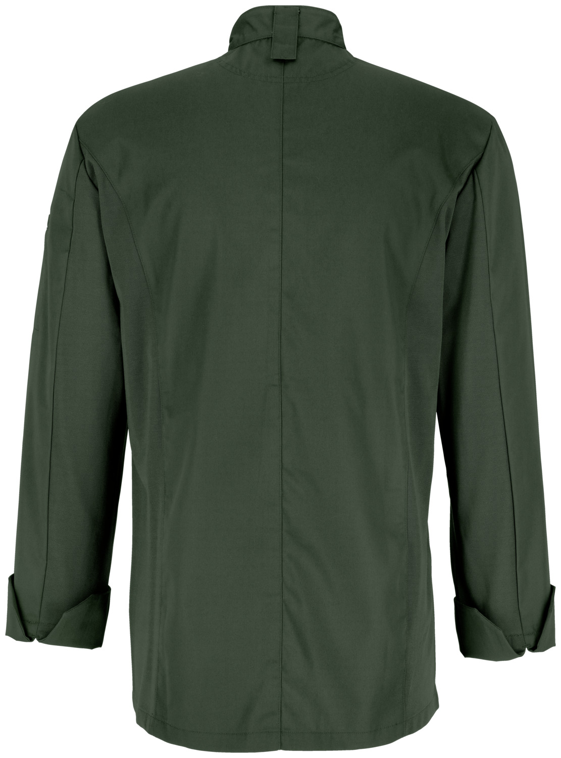 Jacket de Bucatar Jobeline Lewis cu Maneca Lunga pentru Barbati, 65% Poliester 35% Bumbac, 150 g/m², Închidere cu Captatoare, Insertii Pique, OEKO-TEX
