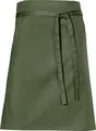 JOBELINE LUSINI Solutions GmbH Apron Botero 60x100cm (LxW) Schürze Botero 60x100cm (LxB) Apron Botero 60x100cm (LxW); 60x100 cm (LxW); olive Schürze Botero 60x100cm (LxB); 60x100 cm (LxB); oliv 65 % polyester, 35 % cotton. 200 g/m². 60 °C wash. Classic apron made of high quality and durable blended fabric, with fixed fabric bands made of apron fabric. Particularly durable, easy-care and easy-iron. 65 % Polyester, 35 % Baumwolle. 200 g/m². 60°-Wäsche. Klassische Schürze aus hochwertigem und robustem Mischgewebe, mit festen Stoffbändern aus Schürzenstoff. Besonders strapazierfähig, pflege- und bügelleicht.